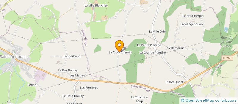 localisation de l'entreprise SAHELIA à PLESLIN-TRIGAVOU