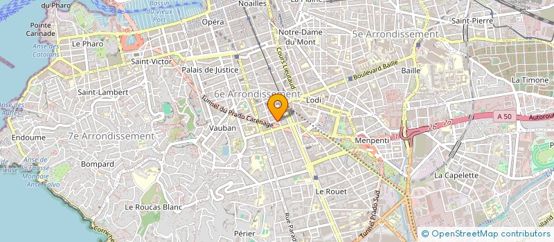 localisation de l'entreprise SAHELLA FORMATION à MARSEILLE