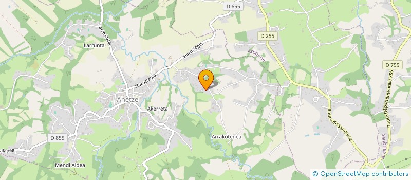 localisation de l'entreprise SAHIBAT à ARBONNE