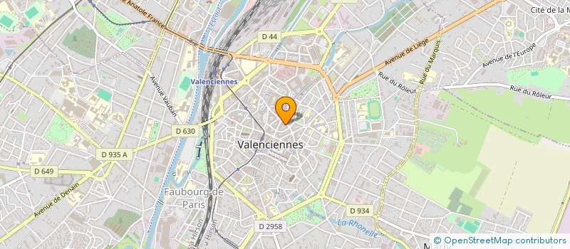 localisation de l'entreprise SAHIL à VALENCIENNES