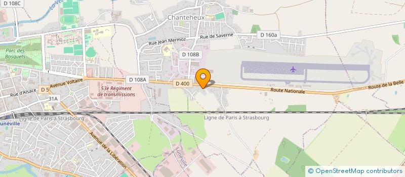 localisation de l'entreprise SAHIN  CHANTEHEUX