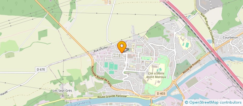 localisation de l'entreprise SAHIN à MONTEREAU-FAULT-YONNE