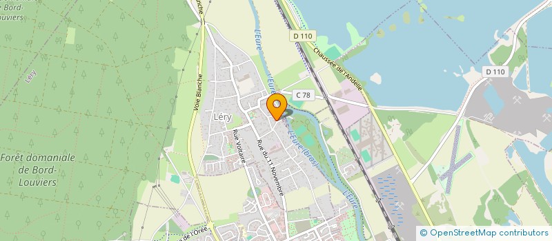 localisation de l'entreprise SAHIN  LERY