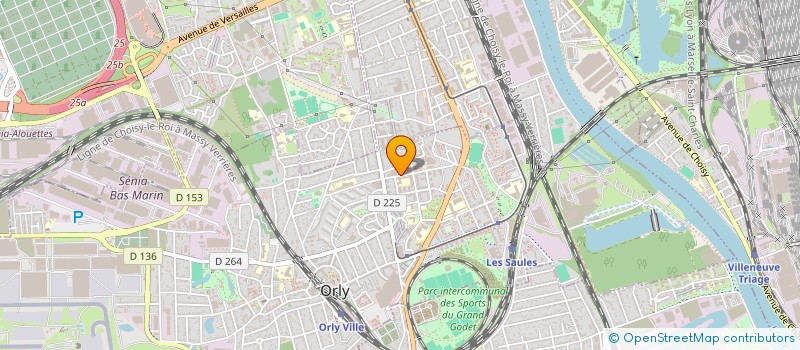 localisation de l'entreprise SAHIN à BONNEUIL-SUR-MARNE