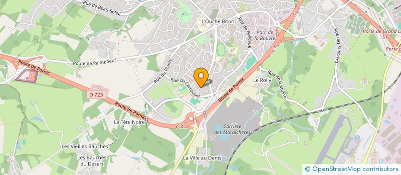 localisation de l'entreprise SAHIN à BOUGUENAIS
