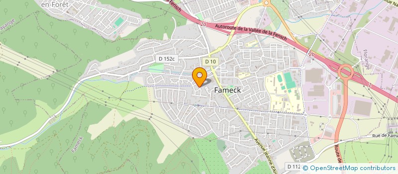 localisation de l'entreprise SAHIN  SEREMANGE-ERZANGE