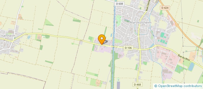 localisation de l'entreprise SAHIN BTP  MARCKOLSHEIM