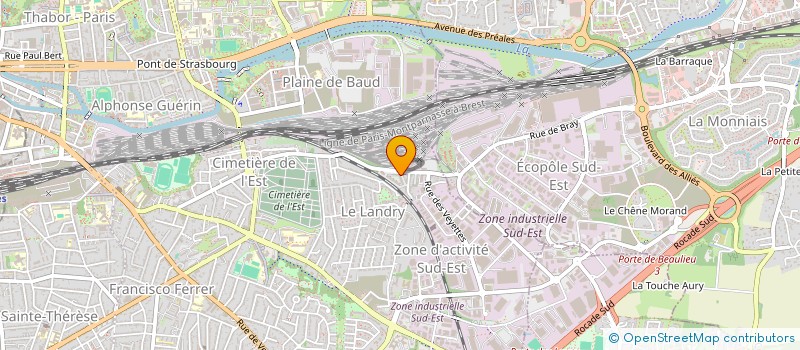 localisation de l'entreprise SAHIN IMMOBILIER  RENNES