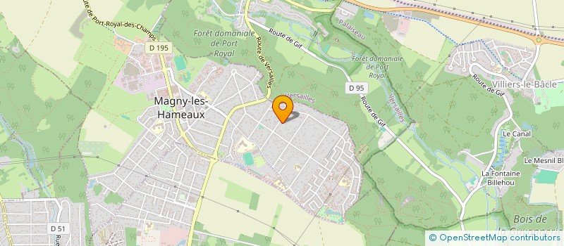 localisation de l'entreprise SAHIN PRO  MAGNY-LES-HAMEAUX