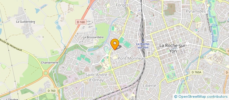 localisation de l'entreprise SAHIN RAVALEMENT à LA ROCHE-SUR-YON
