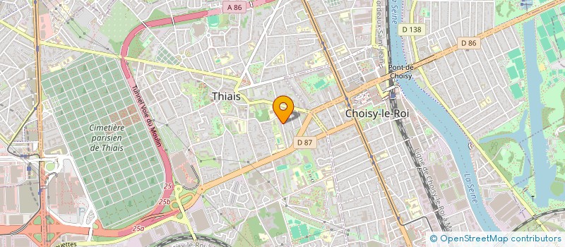 localisation de l'entreprise SAHIN SOLUTIONS  THIAIS