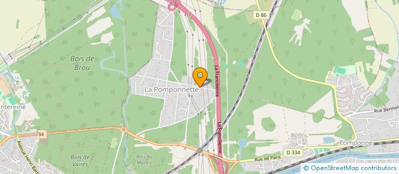 localisation de l'entreprise SAHINOGLU-PIVERT II à POMPONNE