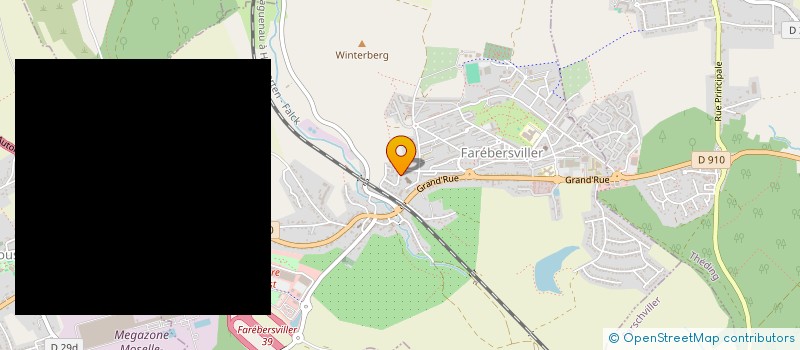 localisation de l'entreprise SAHLA  FAREBERSVILLER