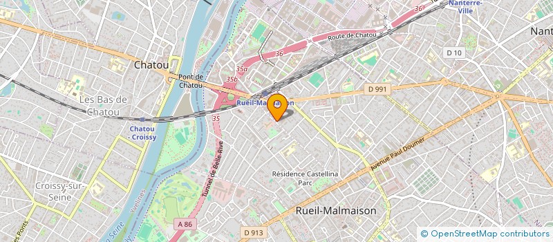 localisation de l'entreprise SAHLI INVEST à RUEIL-MALMAISON
