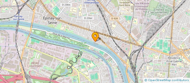 localisation de l'entreprise SAHNOUNE TAXI à EPINAY-SUR-SEINE