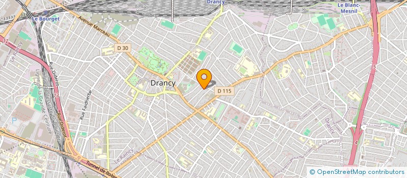 localisation de l'entreprise SAHO à DRANCY