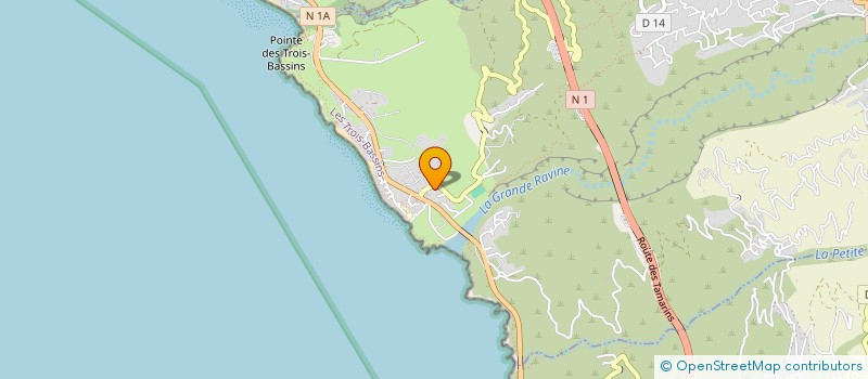 localisation de l'entreprise SAHO  LES TROIS-BASSINS