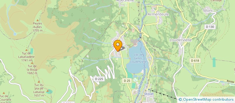 localisation de l'entreprise SAHONTAN  LOUDENVIELLE