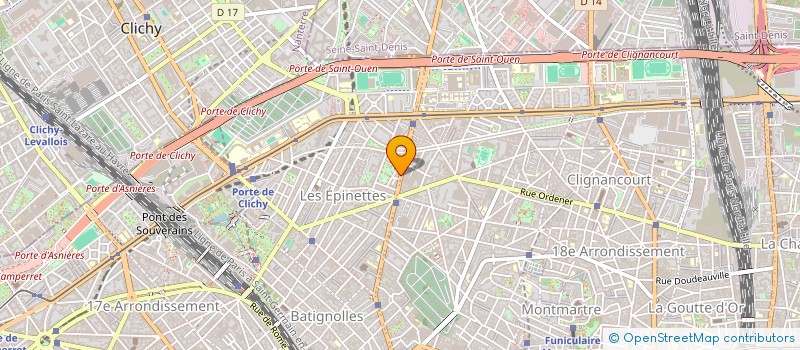 localisation de l'entreprise SAHRA  PARIS