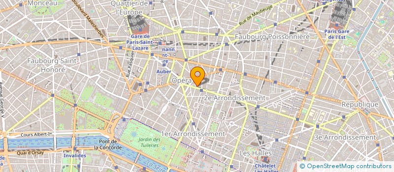localisation de l'entreprise SAHRA à PARIS