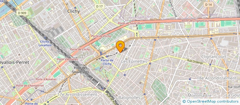 localisation de l'entreprise SAHT SARL  PARIS