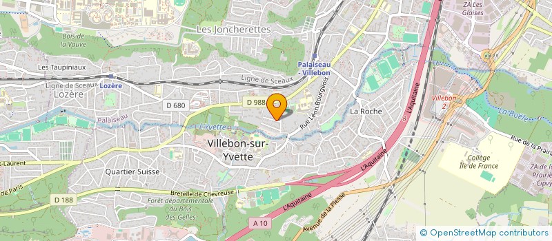 localisation de l'entreprise SAHTI OM à PALAISEAU