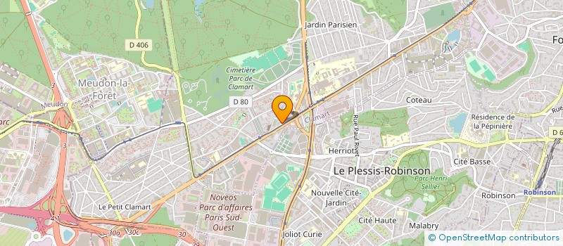 localisation de l'entreprise SAHYOUN à CLAMART