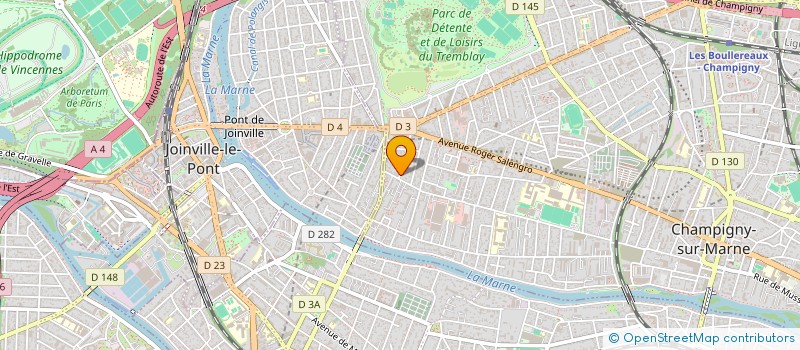 localisation de l'entreprise SAHYOUN ALAIN à CHAMPIGNY-SUR-MARNE