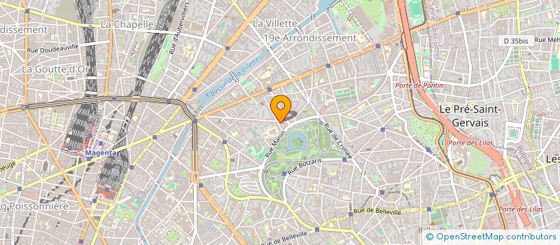 localisation de l'entreprise SAI  PARIS