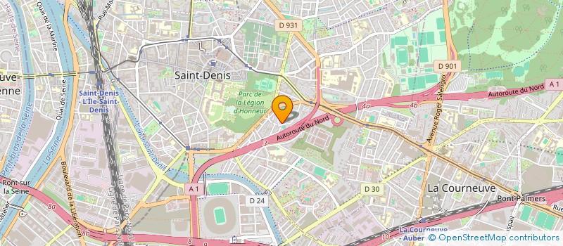 localisation de l'entreprise SAI à SAINT-DENIS