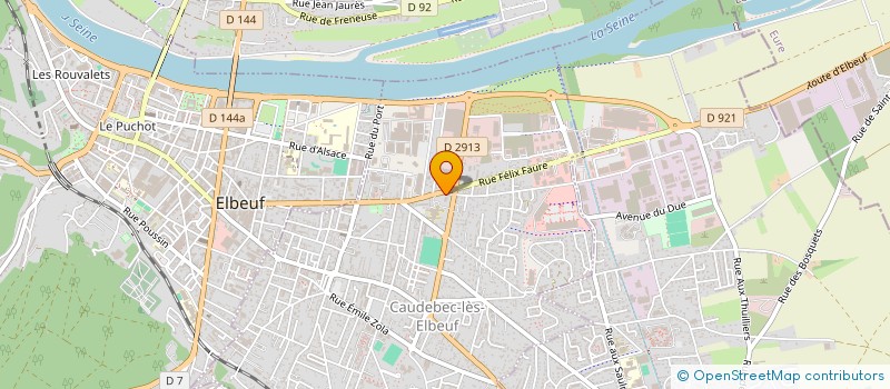 localisation de l'entreprise SAI  CAUDEBEC-LES-ELBEUF