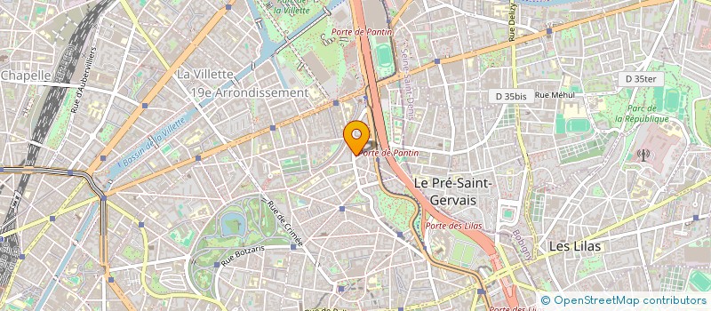 localisation de l'entreprise SAI ALIMENTATION  PARIS