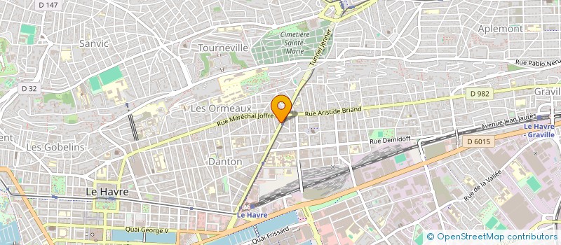 localisation de l'entreprise SAI BABA  LE HAVRE