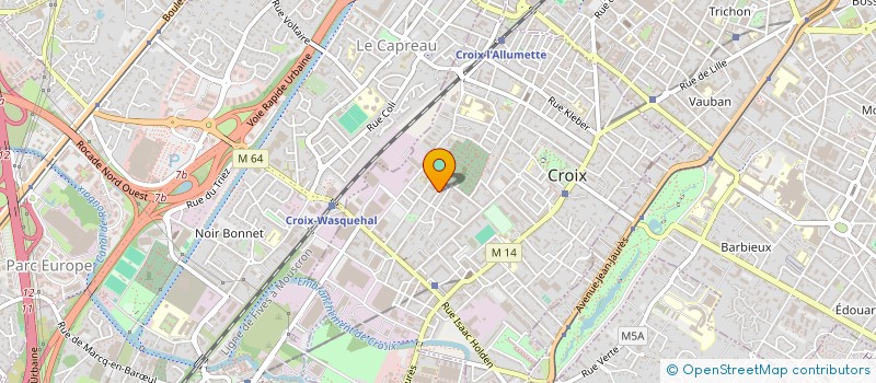 localisation de l'entreprise SAI IMMOBILIER à CROIX