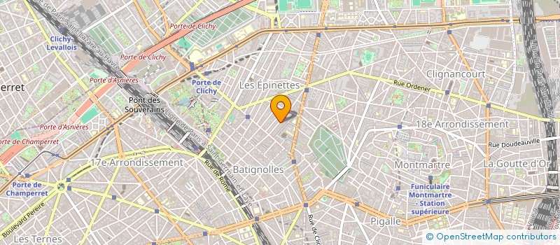 localisation de l'entreprise SAI MORGAN  PARIS