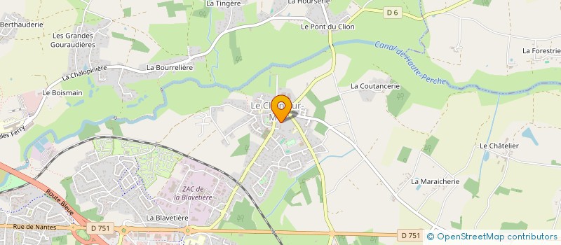 localisation de l'entreprise SAI PAUX CARILLON  PORNIC