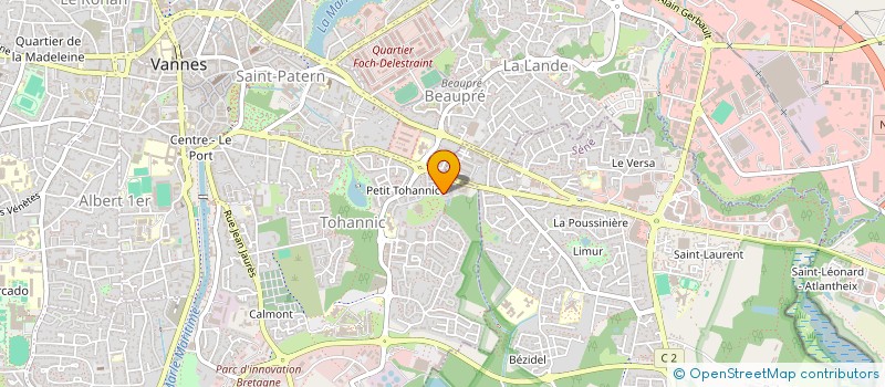 localisation de l'entreprise SAI POINTEAU & CIE à VANNES