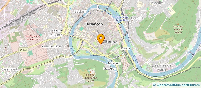localisation de l'entreprise SAI THAI à BESANCON
