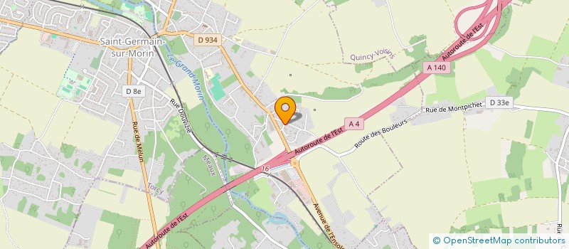 localisation de l'entreprise SAIA INVEST  COUILLY-PONT-AUX-DAMES