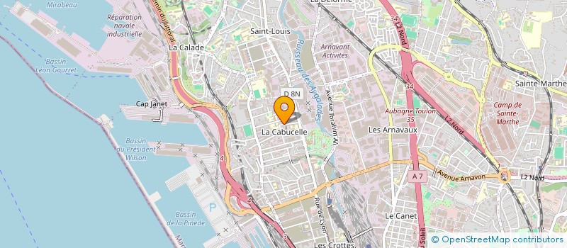 localisation de l'entreprise SAIB à MARSEILLE