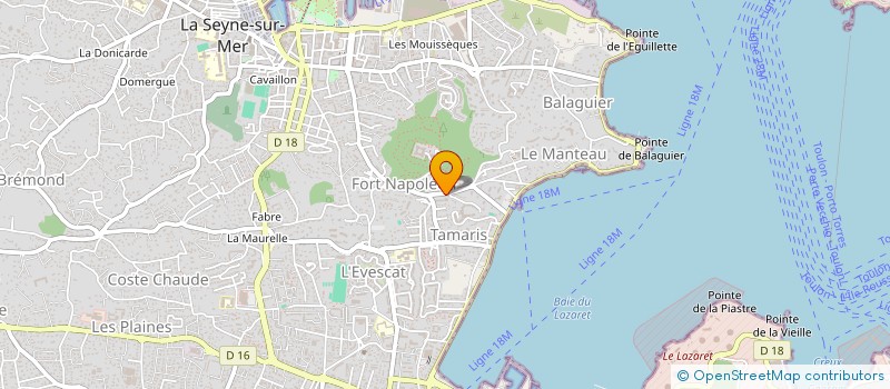 localisation de l'entreprise SAIB LLC  LA SEYNE-SUR-MER