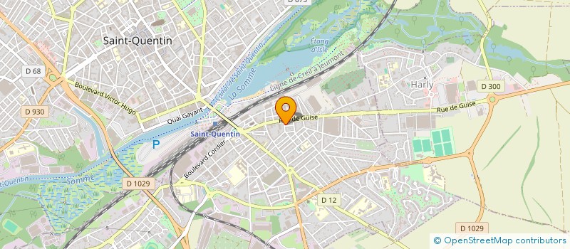 localisation de l'entreprise SAIBEN MULTI-SERVICES à SAINT-QUENTIN