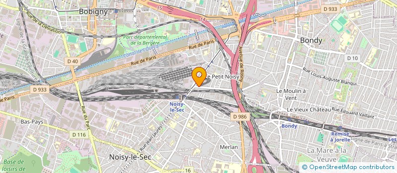 localisation de l'entreprise SAIBI AUTOMOBILES à NOISY-LE-SEC