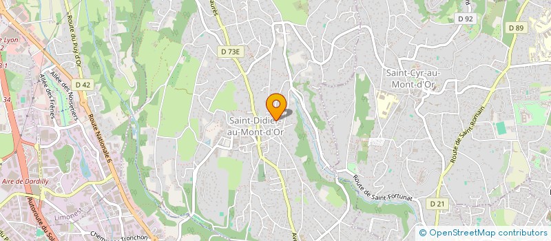 localisation de l'entreprise SAICIMES  SAINT-DIDIER-AU-MONT-D'OR