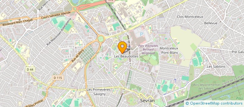 localisation de l'entreprise SAID à SEVRAN