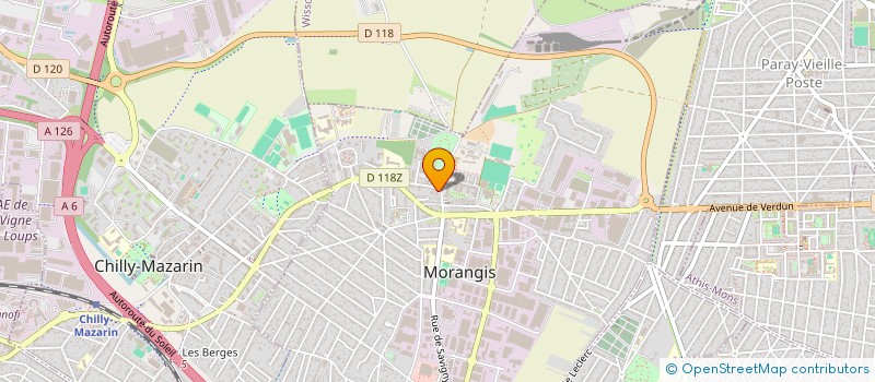 localisation de l'entreprise SAID AIT IKHLEF HAIR SALON  MORANGIS