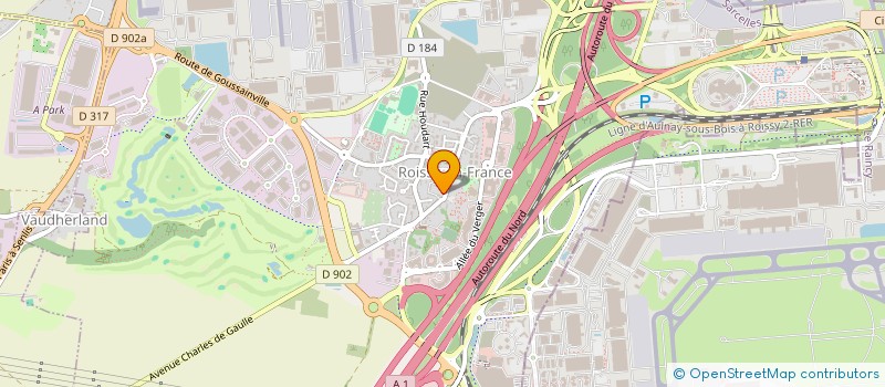 localisation de l'entreprise SAID INDIVISION  ROISSY-EN-FRANCE