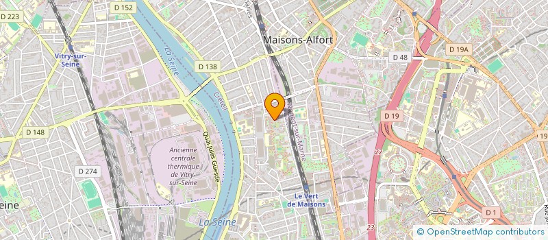 localisation de l'entreprise SAID TAXI  ALFORTVILLE