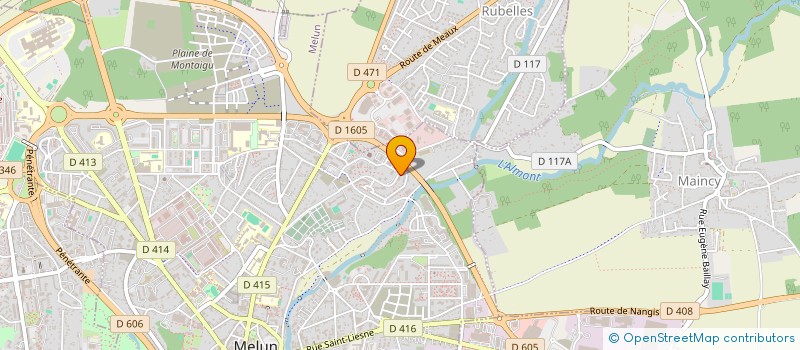localisation de l'entreprise SAID TELECOM à MELUN