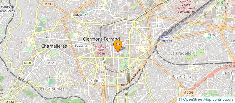 localisation de l'entreprise SAIDANE HAMZA  CLERMONT-FERRAND